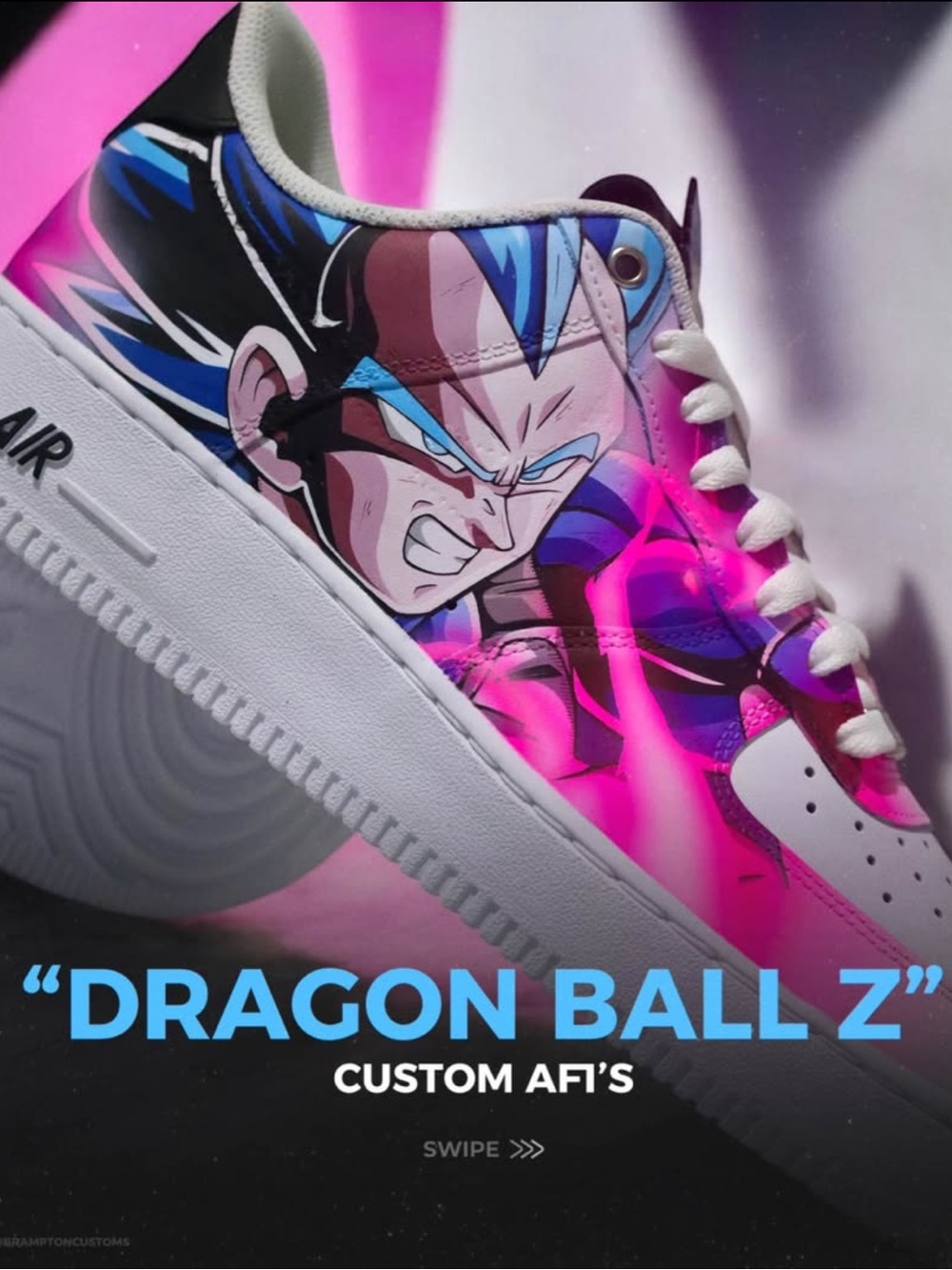 “DBZ” Custom AF1’s ⚡️